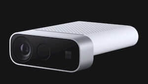 3D scan with a Kinect sensor (Microsoft, XBox)